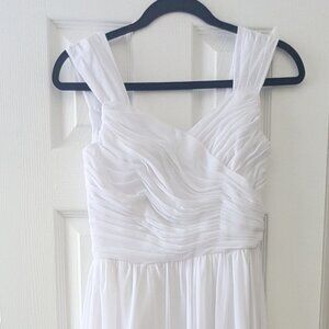 Ada James Collection Formal White Dress Size 2